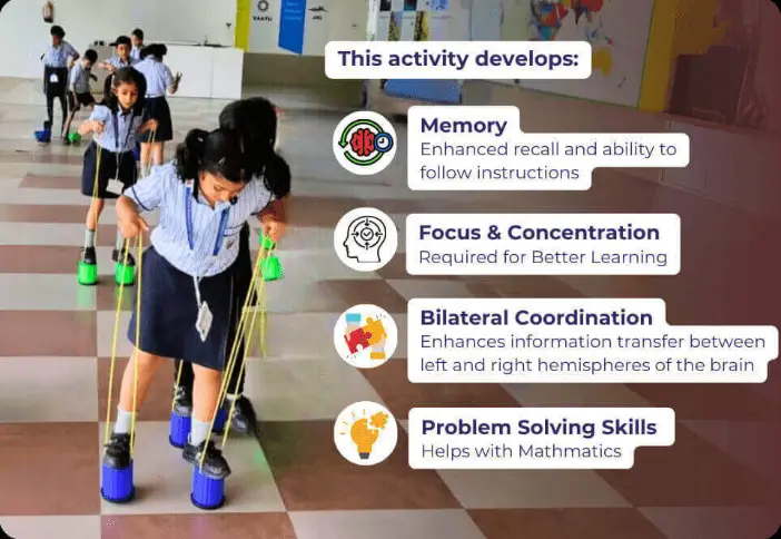 Children engaged in learning activities